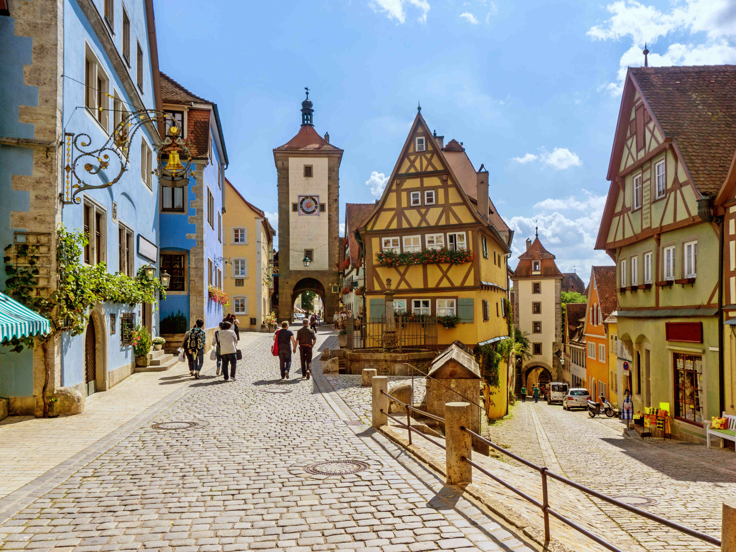 Wir stellen uns vor: Rothenburg ob der Tauber, 9. Juni, 11 Uhr ...