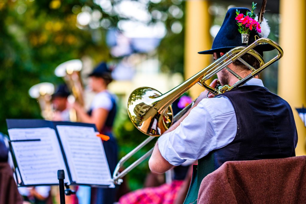 Bayerischer Brass Spieler, immaterielles Kulturerbe
