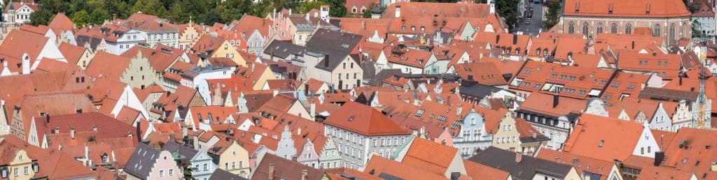 Skyline einer bayerischen Kleinstadt